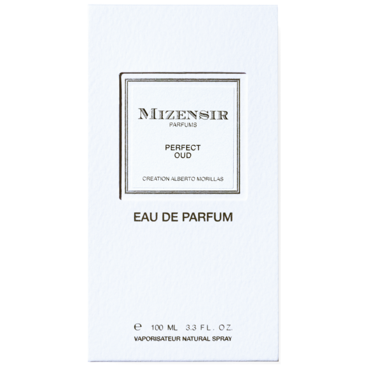 Mizensir Perfect Oud Spray EDP Box Packaging 100ML