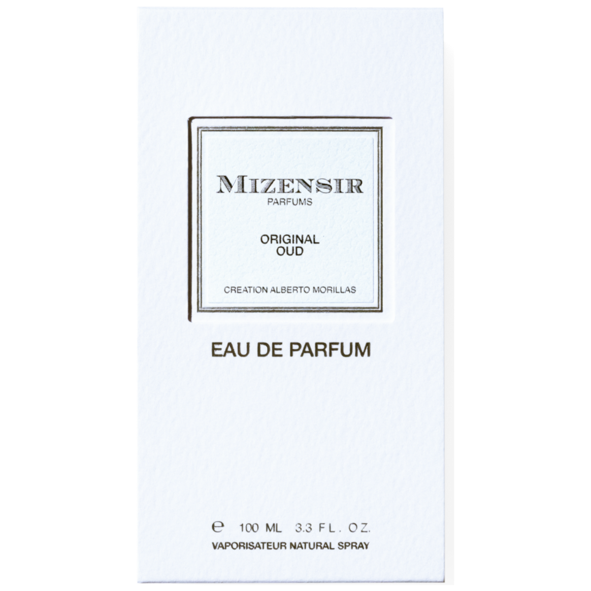 Mizensir Original Oud Spray EDP Box Packaging 100ML