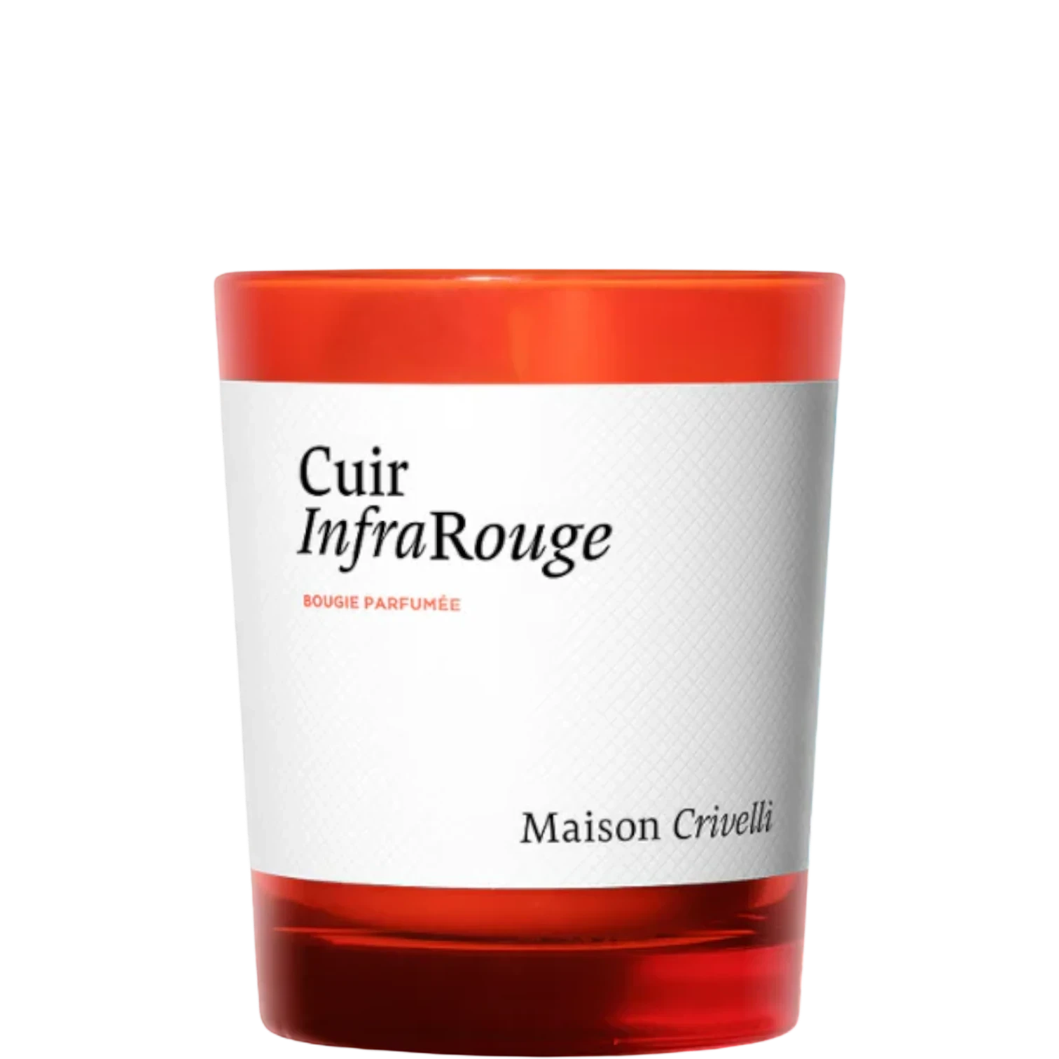Maison Crivelli Candle Cuir Infrarouge 190g — unisex niche luxury home fragrance at Elixir Perfumes | Niche Perfumes & Luxury Fragrances