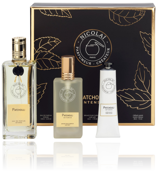 Patchouli Intense 100 ML + Hair Mist 50 ML + Hand Cream 30 ML