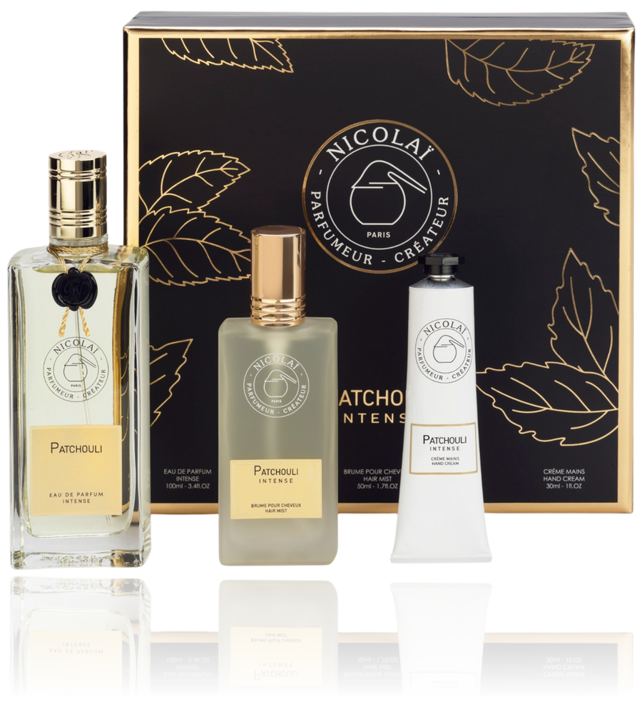 Patchouli Intense 100 ML + Hair Mist 50 ML + Hand Cream 30 ML