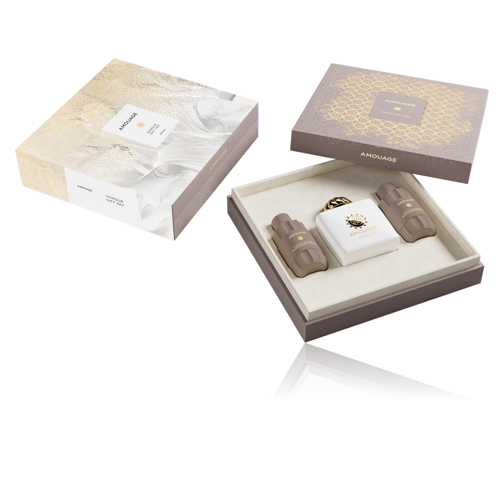 Amouage Honour Woman Gift Set Eau de Parfum and Body Lotion