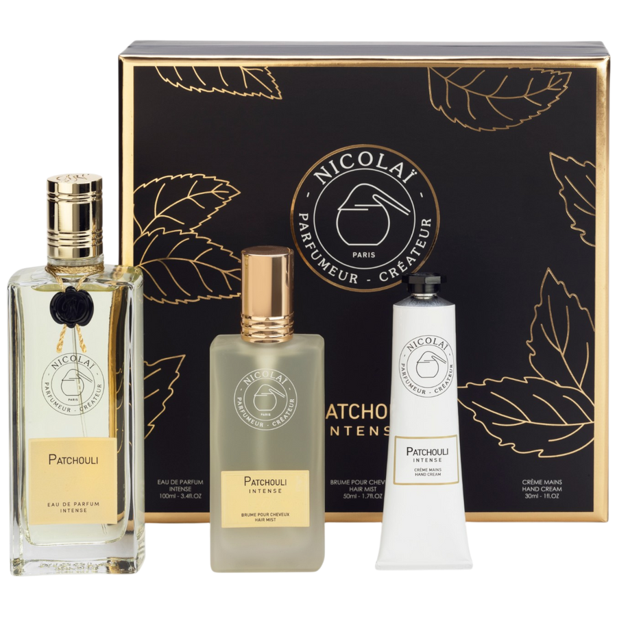 Patchouli Intense 100 ML + Hair Mist 50 ML + Hand Cream 30 ML
