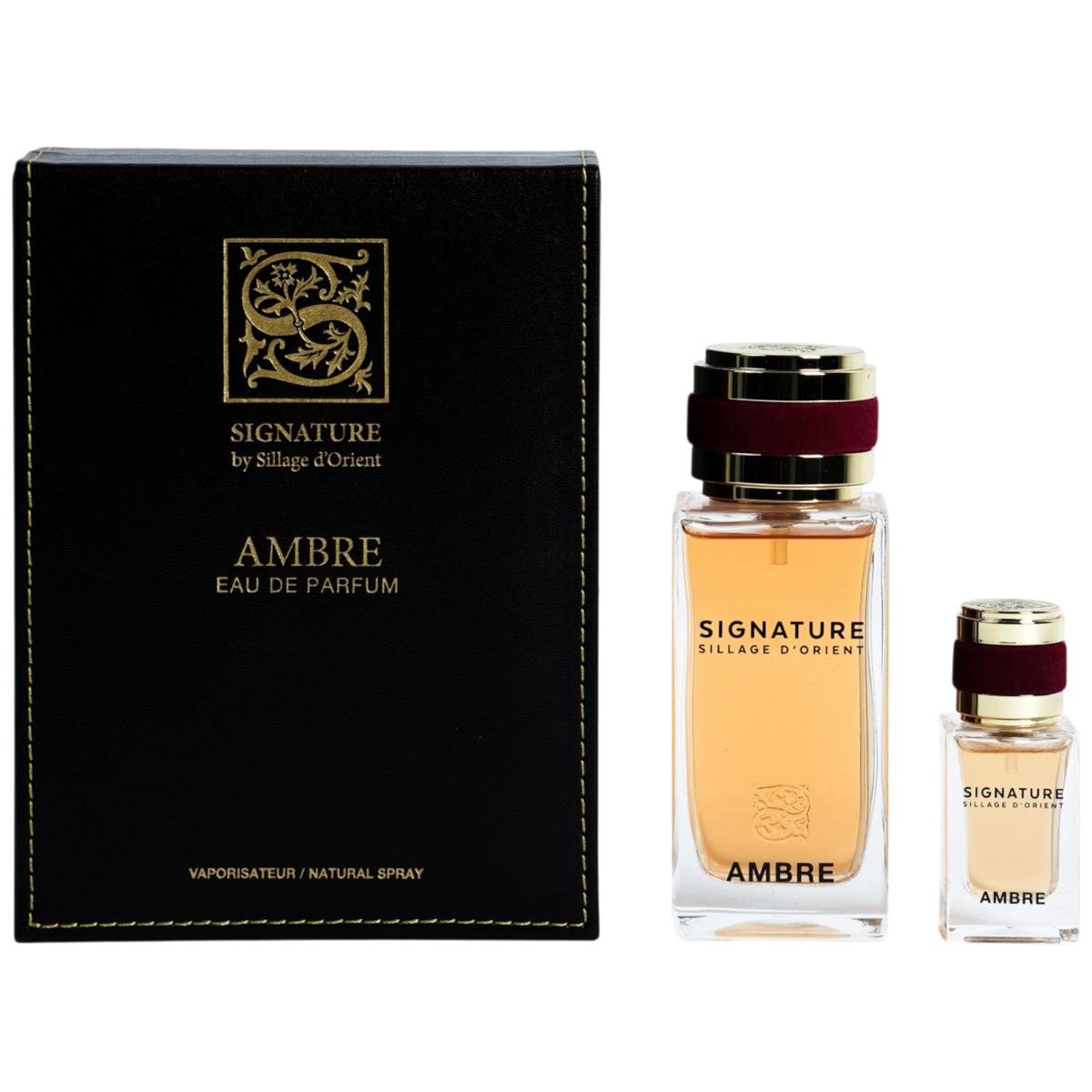 Signature Ambre Funnel Perfume Box Packaging 100ML