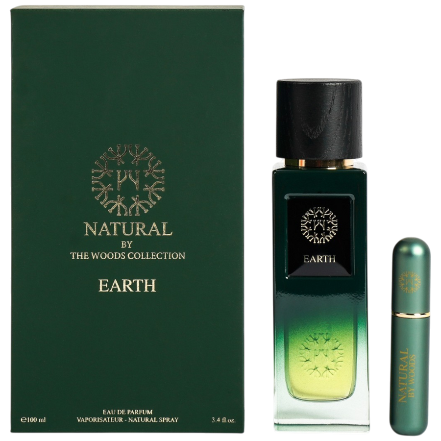Natural By Woods Earth 100 ML + 5 ML ATOMIZER EDP