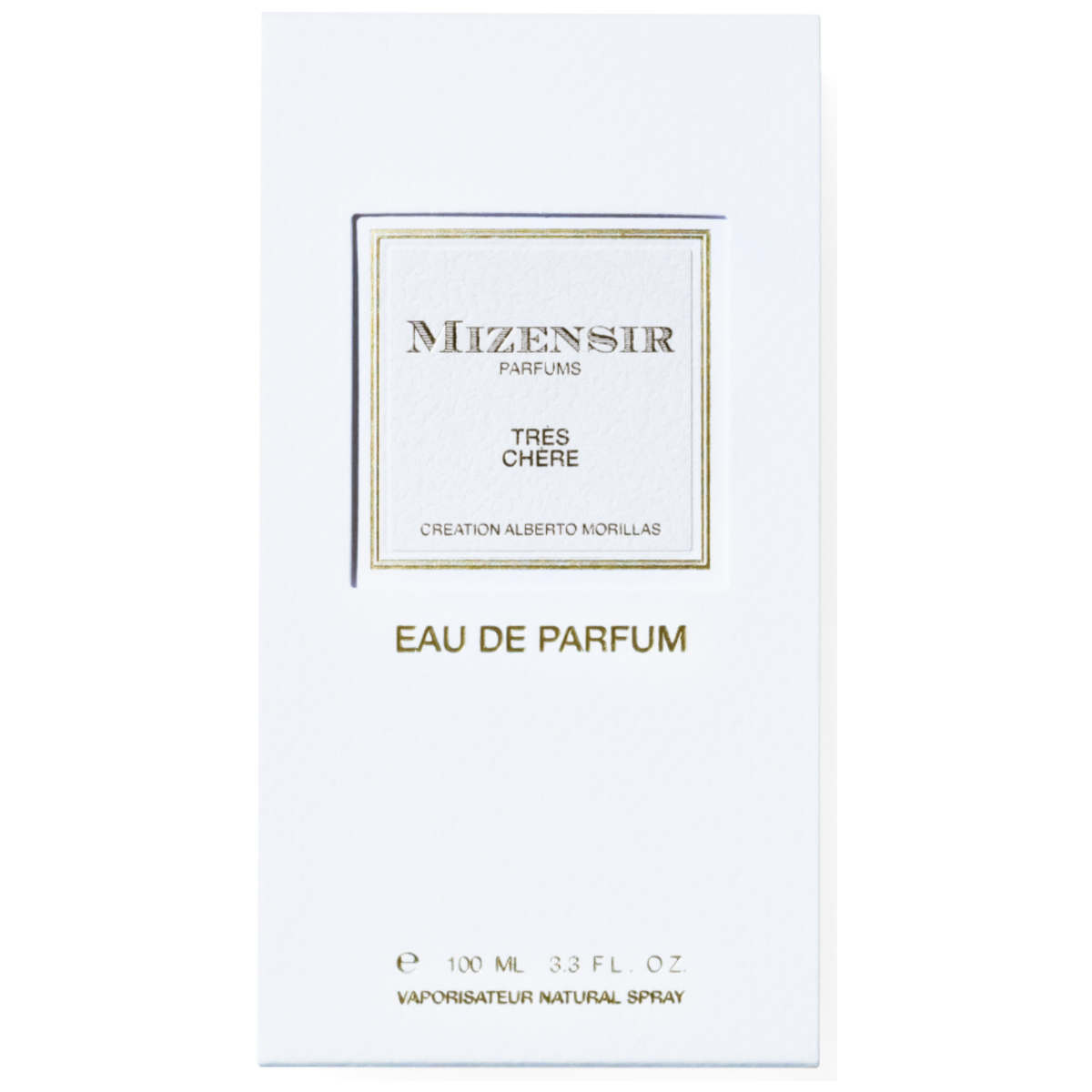 Mizensir Très Chère Spray EDP Box Packaging 100ML