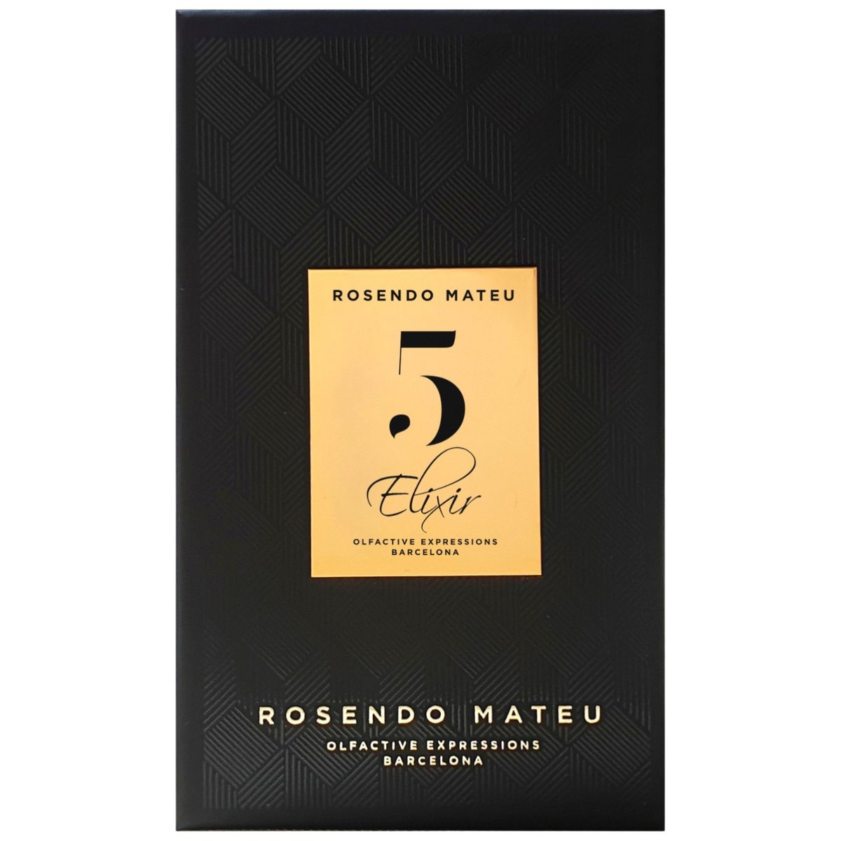 Rosendo Mateu No. 5 Elixir EDP Box Packaging 100ML