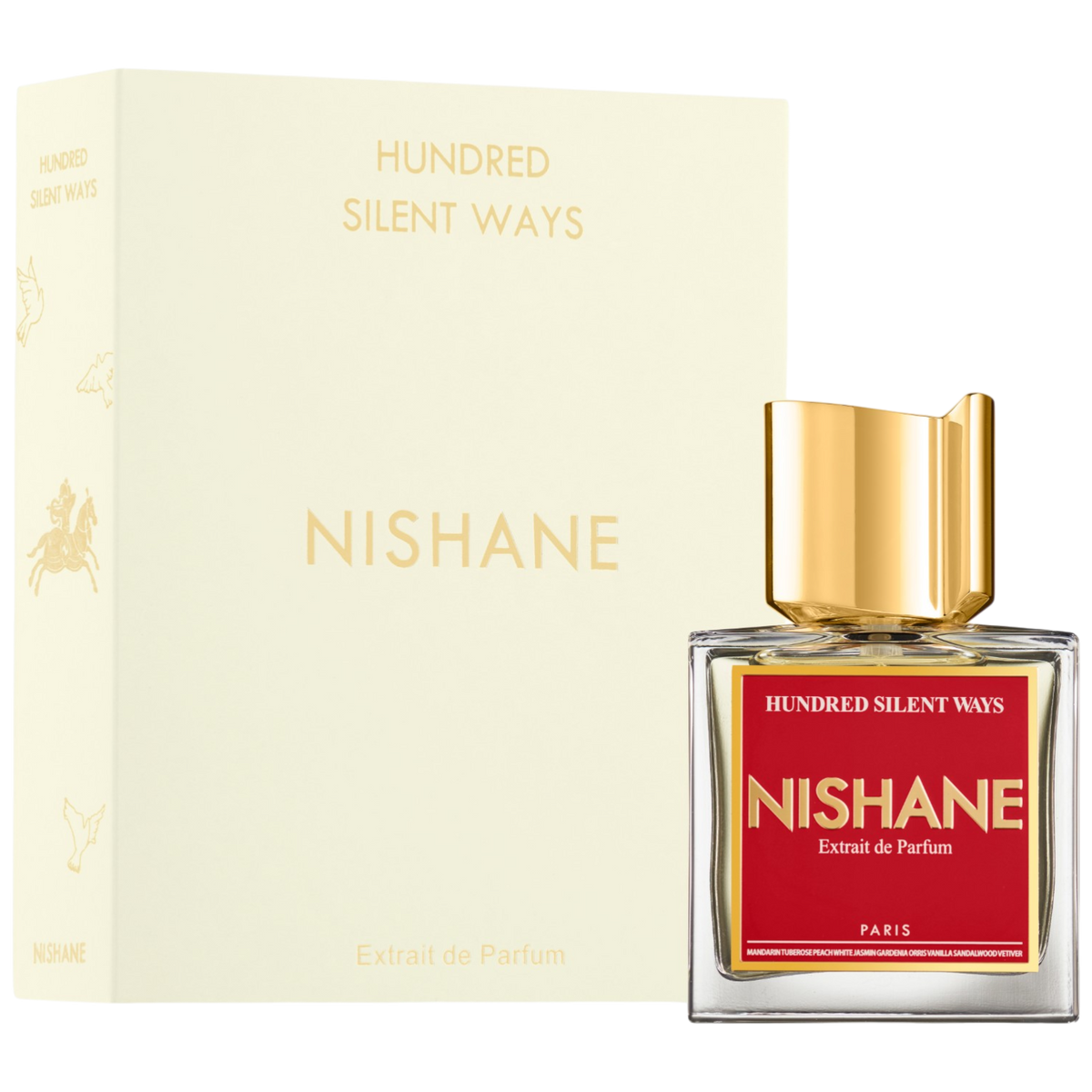 Nishane Hundred Silent Ways Perfume Box Packaging 50ML
