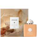 Elixir Perfumes Love Delight Woman 100ml EDP in a peach-coloured bottle with a white dome cap and floral emblem.