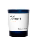 Maison Crivelli Candle Oud Maracujá 190g — unisex niche luxury home fragrance at Elixir Perfumes | Niche Perfumes & Luxury Fragrances
