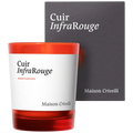 Maison Crivelli Candle Cuir Infrarouge 190g — unisex niche luxury home fragrance at Elixir Perfumes | Niche Perfumes & Luxury Fragrances