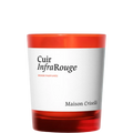 Maison Crivelli Candle Cuir Infrarouge 190g — unisex niche luxury home fragrance at Elixir Perfumes | Niche Perfumes & Luxury Fragrances