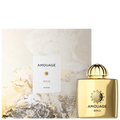 Amouage Gold Woman perfume bottle and gift box from Niche perfumes | Luxury fragrances | Elixir Perfumes