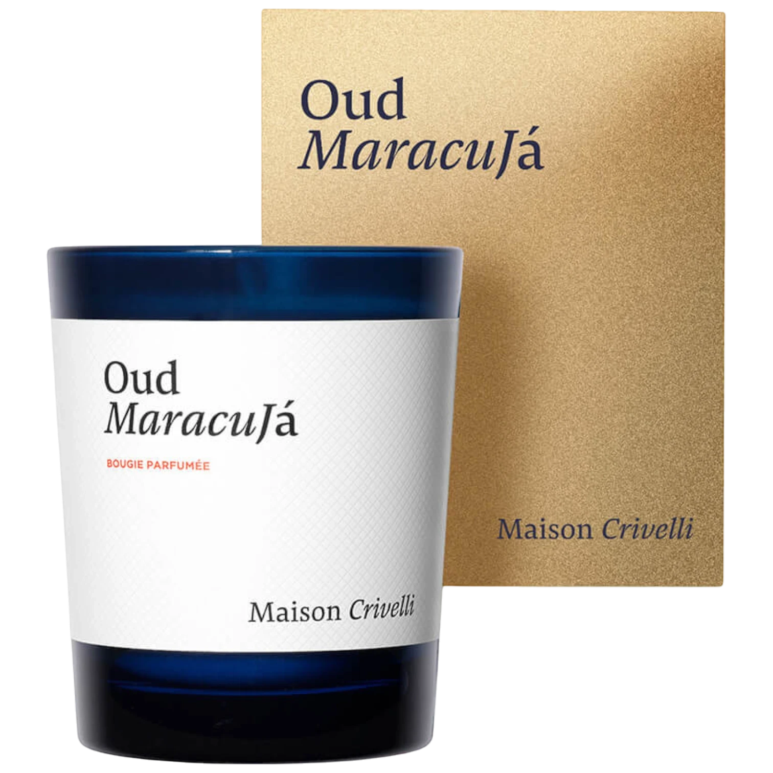 Maison Crivelli Candle Oud Maracujá 190g — unisex niche luxury home fragrance at Elixir Perfumes | Niche Perfumes & Luxury Fragrances