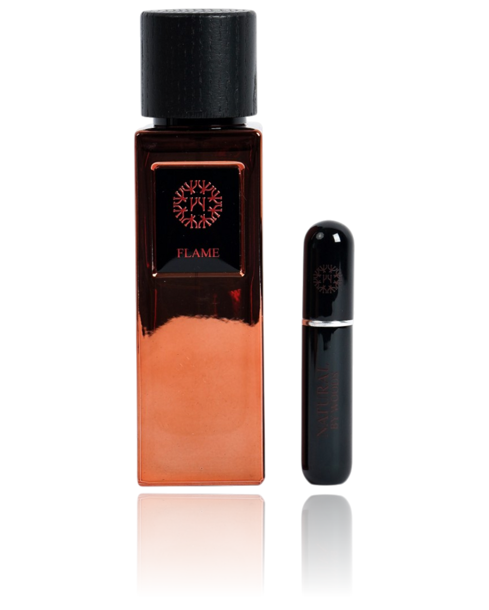 Natural By Woods Flame 100 + 5 ML ATOMIZER EDP