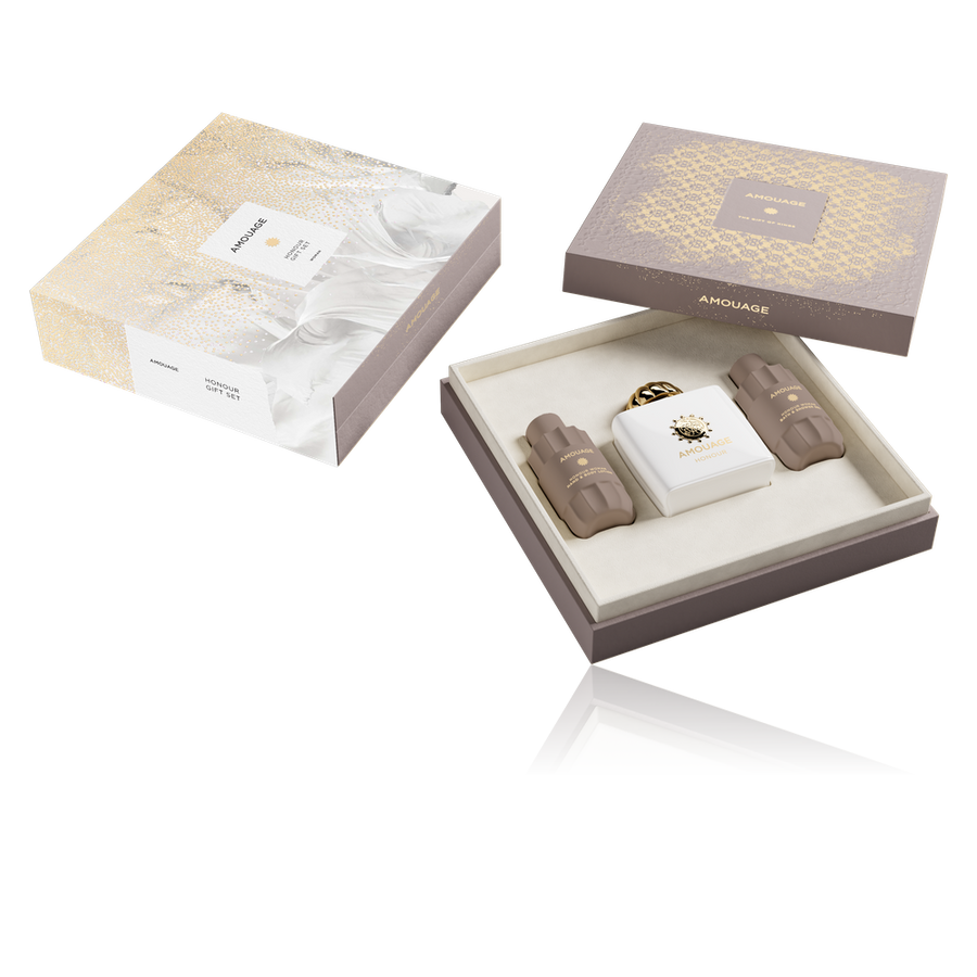 Amouage Honour Woman Gift Set Eau de Parfum and Body Lotion