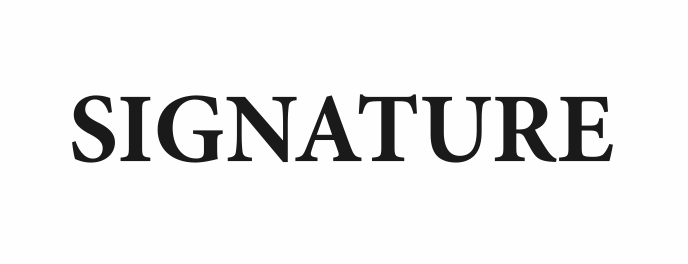 Signature
